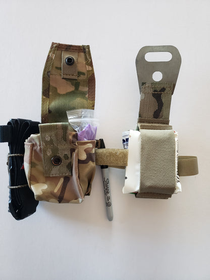 Centa1 Med Kits High Speed Gear - "REVIVE" Medical Pouch (8-Piece TFAK Supplies Included)