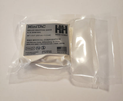 H&H Medical Corp. MiniTAC Rolled Wrapping Gauze - (Limit 3 Per Customer)