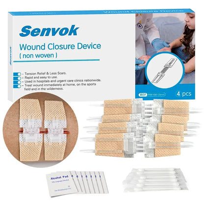 SENVOK - Advanced Wound Closure with Interlaced Locking Technology