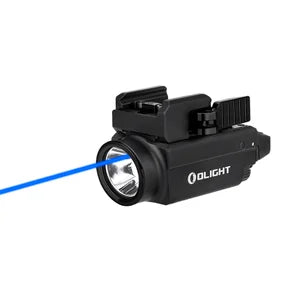 OLight - BALDR S BL Rail-Mounted Tactical Light/Laser 800 Lumens - Green or Blue Laser