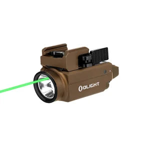 OLight - BALDR S BL Rail-Mounted Tactical Light/Laser 800 Lumens - Green or Blue Laser