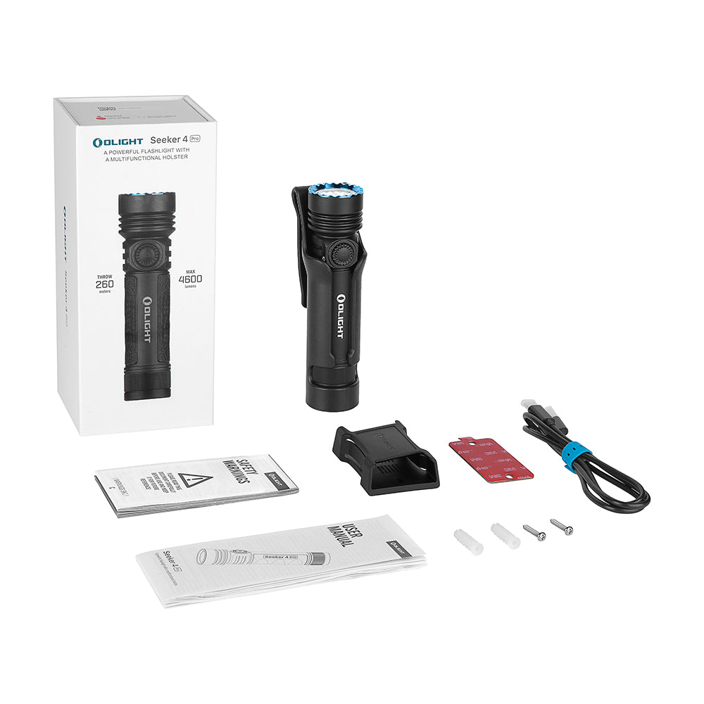 OLight - Seeker 4 Pro High-Power Flashlight